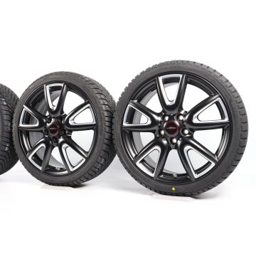 MINI Velgen met Winterbanden F56 F55 F57 18 Inch Styling JCW Double Spoke 534