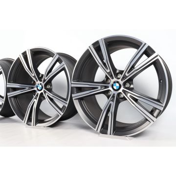 4x BMW Alufelgen 3er G20 G21 4er G22 G23 19 Zoll Styling 793i Doppelspeiche