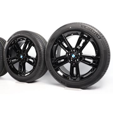 BMW Sommerkompletträder X1 U11 iX1 U11 X2 U10 19 Zoll Styling 871 M Doppelspeiche