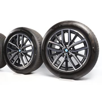 BMW Velgen met Zomerbanden X1 U11 iX1 U11 X2 U10 iX2 U10 18 Inch Styling 838 M Doppelspeiche