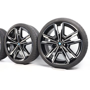 BMW Sommerkompletträder X1 U11 iX1 U11 X2 U10 iX2 U10 21 Zoll Styling 877 M Doppelspeiche
