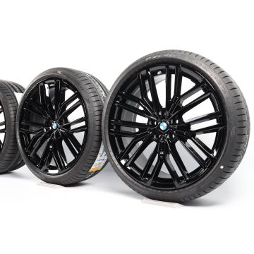 BMW Velgen met Zomerbanden 5 Serie G30 G31 20 Inch Styling 846 M V-Speiche
