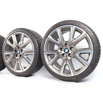 BMW Winterkompletträder 1er F40 2er F44 19 Zoll Styling 557 M V-Speiche