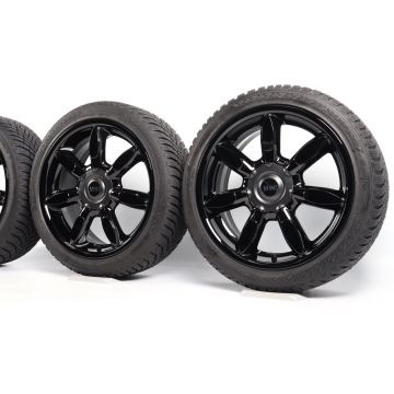 MINI Winter Wheels R50 R52 R53 R55 Clubman R56 R57 R58 R59 17 Inch Styling Night Spoke 106