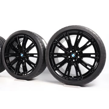 BMW Sommerkompletträder 5er G30 G31 20 Zoll Styling 759 V-Speiche