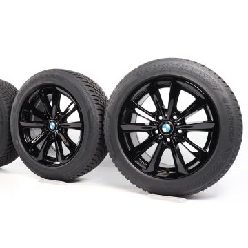 BMW Winterkompletträder 5er F10 F11 6er F06 F12 F13 17 Zoll Styling 236 V-Speiche