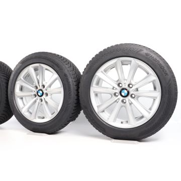 BMW Winterkompletträder 5er F10 F11 6er F06 F12 F13 17 Zoll Styling 236 V-Speiche