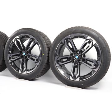 BMW Velgen met Winterbanden X1 U11 iX1 U11 X2 U10 19 Inch Styling 871 M Doppelspeiche