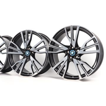 4x BMW Alloy Rims i8 I12 I15 20 Inch Styling 470