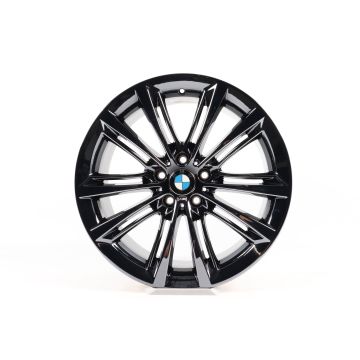 1x Achteras BMW Velg 5 Serie F10 F11 6 Serie F06 F12 F13 20 Inch Styling 464 M V-Speiche