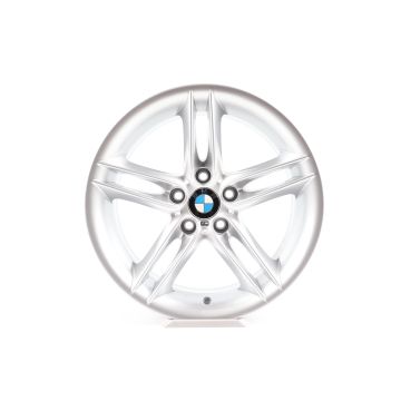 1x Vorderachse BMW Alufelge M E85 18 Zoll Styling 224 M Doppelspeiche