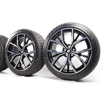 BMW Winter Wheels 5 Series G30 G31 19 Inch Styling 845 M Y-Speiche