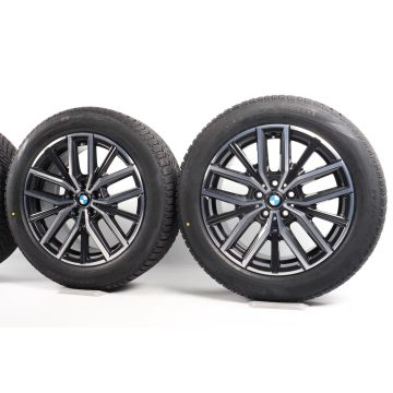 BMW Velgen met Winterbanden X1 U11 iX1 U11 X2 U10 iX2 U10 18 Inch Styling M Doppelspeiche 838 Nordic Soft Compound