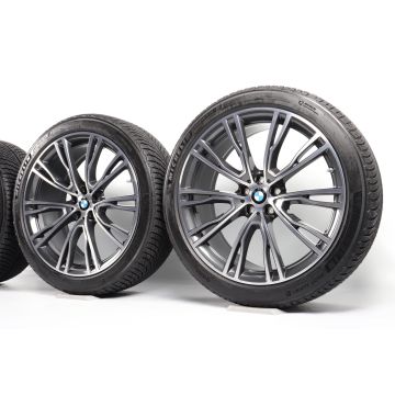 BMW Winter Wheels X3 G01 X4 G02 21 Inch Styling 726 V-Speiche