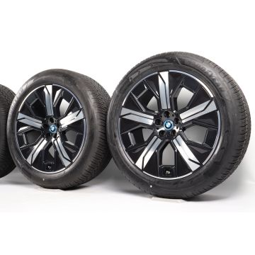 BMW Winterkompletträder iX i20 21 Zoll Styling 1012 Aerodynamik Nordic Soft Compound