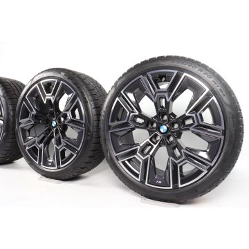 BMW Velgen met Winterbanden 5 Serie G60 G61 i5 G60 20 Inch Styling 939 M Aerodynamik