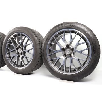 Porsche Winterkompletträder Macan I + II 20 Zoll "RS Spyder Design"