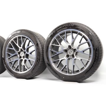 Porsche Winterkompletträder Macan I + II 20 Zoll "RS Spyder Design"