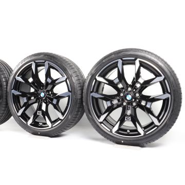 BMW Velgen met Zomerbanden 3 Serie G20 G21 2 Serie G42 4 Serie G22 G23 19 Inch Styling 995 M Y-Speiche
