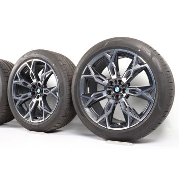 BMW Velgen met Zomerbanden 7 Serie G70 i7 G70 20 Inch Styling 905 V-Speiche