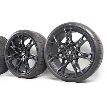 BMW Velgen met Winterbanden 5 Serie G60 G61 21 Inch Styling 943 M Y-Speiche