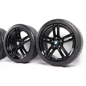 BMW Sommerkompletträder 1er F20 F21 2er F22 F23 18 Zoll Styling 719 M Doppelspeiche