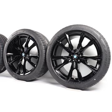 BMW Summer Wheels X7 G07 22 Inch Styling 755 M V-Speiche