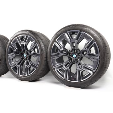 BMW Velgen met Zomerbanden 5 Serie G60 G61 i5 G60 G61 20 Inch Styling 939 M Aerodynamik