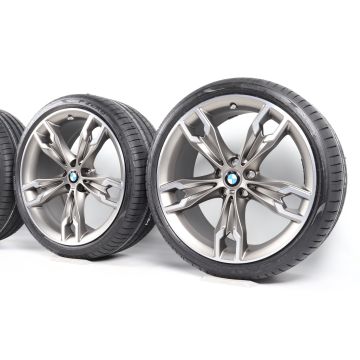 BMW Summer Wheels 5 Series G30 G31 20 Inch Styling 668 M Doppelspeiche