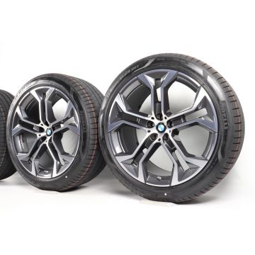BMW Summer Wheels X5 G05 X6 G06 21 Inch Styling 744 Y-Speiche
