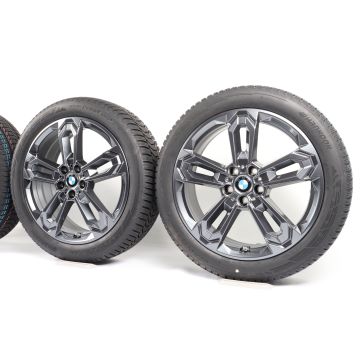 BMW Winterkompletträder X1 U11 iX1 U11 X2 U10 iX2 U10 U25 19 Zoll Styling 1041 Doppelspeiche