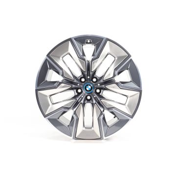 1x Vorderachse BMW Alufelge 7er G70 i7 G70 21 Zoll Styling 910i Aerodynamik