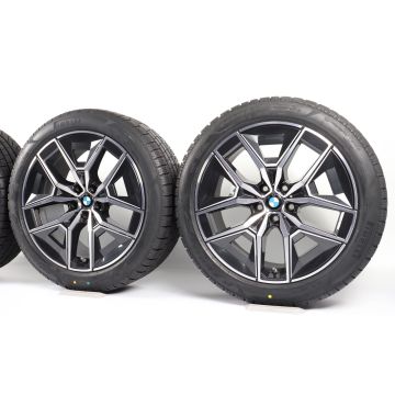 BMW Velgen met Winterbanden 5 Serie G60 G61 i5 G60 19 Inch Styling 936 M Aerodynamik