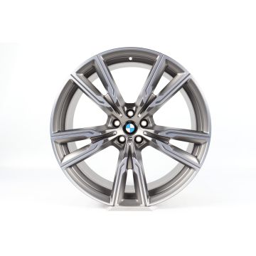 1x Vorderachse BMW Alufelge X5 G05 X6 G06 22 Zoll Styling 747 M V-Speiche