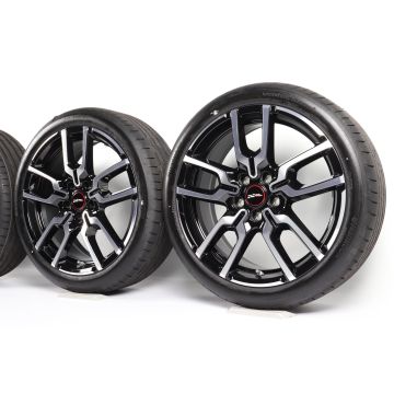 MINI Sommerkompletträder F65 F66 F67 18 Zoll Styling JCW Lap Spoke 960