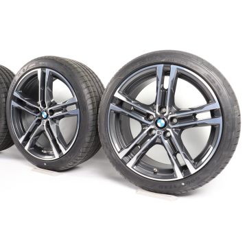 BMW Sommerkompletträder 1er F40 2er F44 18 Zoll Styling 819 M Doppelspeiche