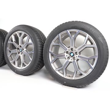 BMW Winter Wheels X7 G07 21 Inch Styling 753 Y-Speiche