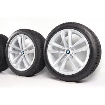 BMW Winterkompletträder 6er G32 7er G11 G12 19 Zoll Styling 630 Doppelspeiche