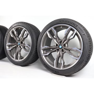 BMW Winter Wheels X3 G01 X4 G02 21 Inch Styling 718 M Doppelspeiche