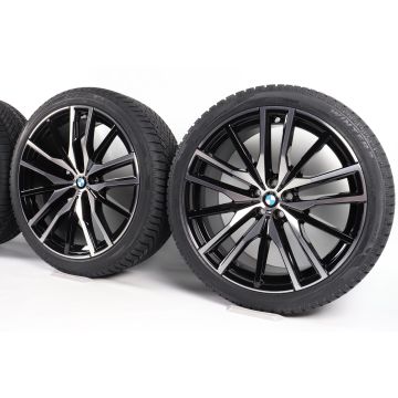 BMW Winter Wheels X5 G05 X6 G06 22 Inch Styling 742 M Doppelspeiche