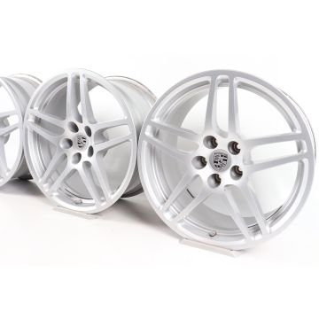 4x Porsche Alufelgen Macan I + II 18 Zoll "Macan S"