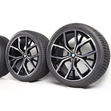 BMW Winter Wheels 5 Series G30 G31 19 Inch Styling 845 M Y-Speiche