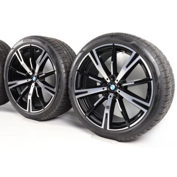 BMW Velgen met Winterbanden 5 Serie G60 G61 i5 G60 20 Inch Styling 938 M Sternspeiche