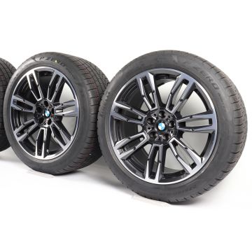 BMW Velgen met Winterbanden 5 Serie G60 G61 i5 G60 G61 19 Inch Styling 935 M Doppelspeiche