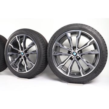 BMW Winterkompletträder X3 G01 X4 G02 20 Zoll Styling 699 M Doppelspeiche