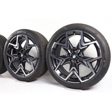 BMW Sommerkompletträder X1 U11 iX1 U11 X2 U10 iX2 U10 20 Zoll Styling 873 M V-Speiche