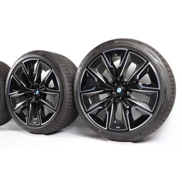 BMW Sommerkompletträder 7er G70 i7 G70 X3 G45 21 Zoll Styling 909 M Aerodynamik