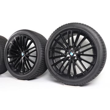 BMW Velgen met Zomerbanden 5 Serie G30 G31 19 Inch Styling 635 V-Speiche