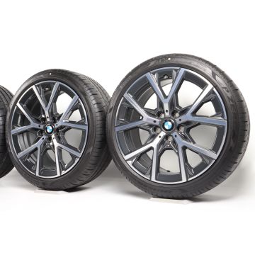 BMW Sommerkompletträder 1er F40 2er F44 18 Zoll Styling 553 M Y-Speiche