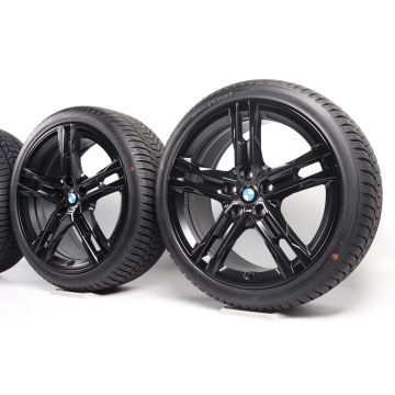 BMW Winterkompletträder 1er F40 2er F44 18 Zoll Styling 556 M Doppelspeiche